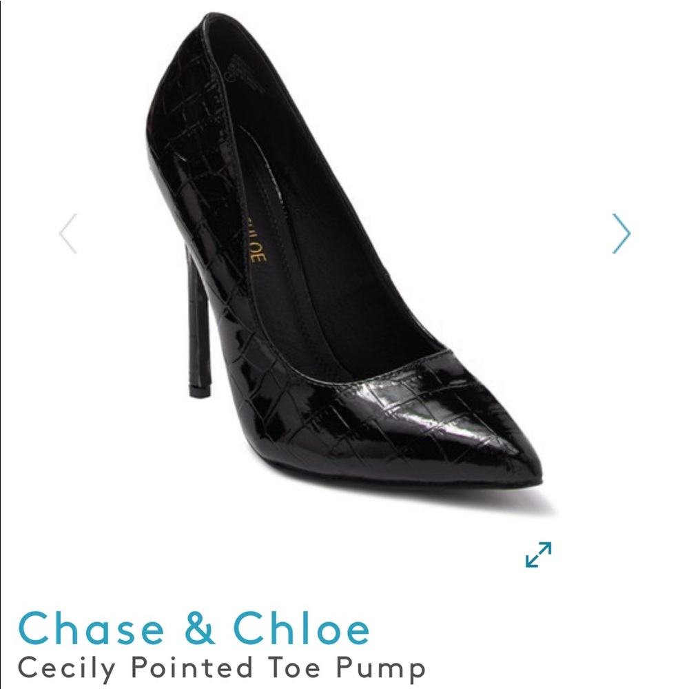 NEVER WORN! Chase and Chloe pointed toe pump